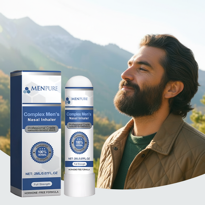 Menpure Complex Inalador Nasal Masculino | Erecções instantâneas e resistência duradoura, sem comprimidos!