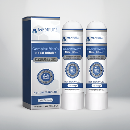 Menpure Complex Inalador Nasal Masculino | Erecções instantâneas e resistência duradoura, sem comprimidos!